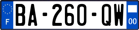 BA-260-QW