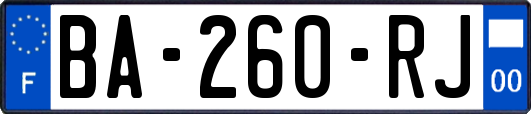 BA-260-RJ