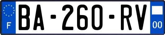 BA-260-RV
