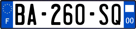 BA-260-SQ