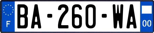 BA-260-WA