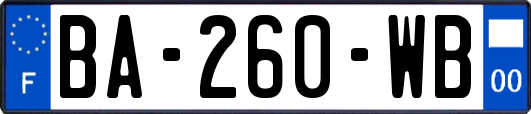 BA-260-WB