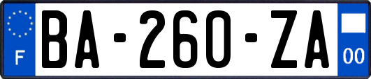 BA-260-ZA