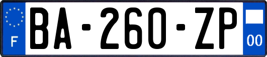 BA-260-ZP