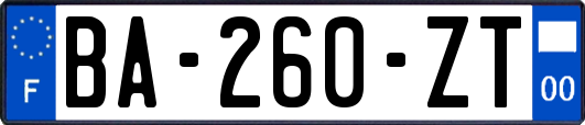 BA-260-ZT