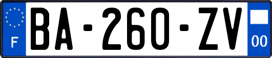 BA-260-ZV