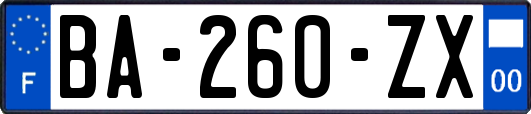 BA-260-ZX