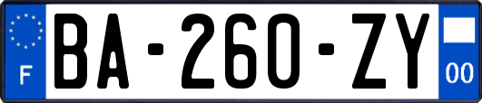 BA-260-ZY