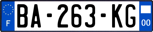 BA-263-KG