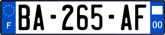 BA-265-AF