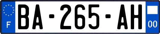 BA-265-AH