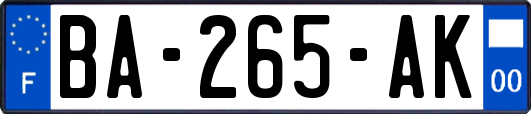 BA-265-AK