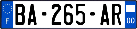 BA-265-AR