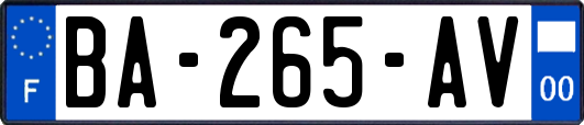 BA-265-AV