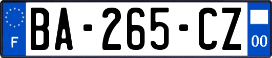 BA-265-CZ