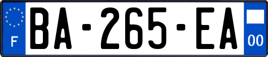 BA-265-EA