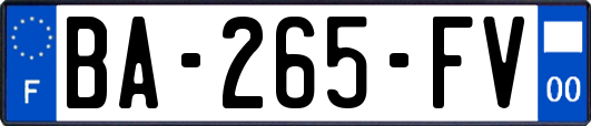 BA-265-FV