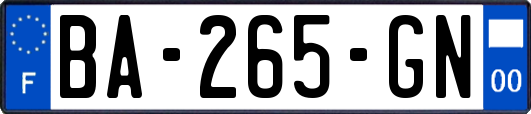 BA-265-GN