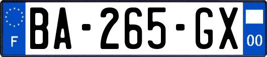 BA-265-GX