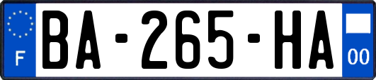 BA-265-HA