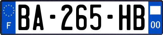BA-265-HB