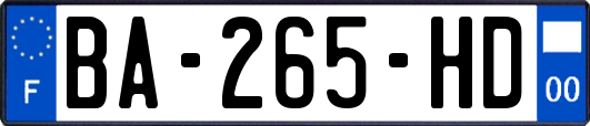 BA-265-HD