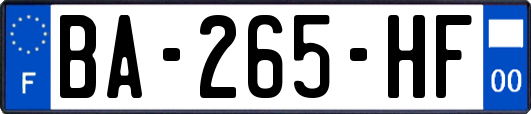 BA-265-HF