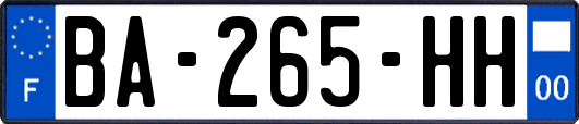 BA-265-HH