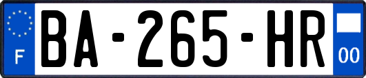 BA-265-HR