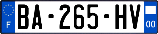 BA-265-HV