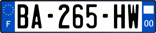 BA-265-HW