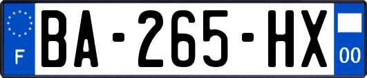 BA-265-HX