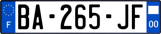 BA-265-JF