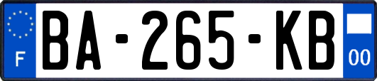 BA-265-KB