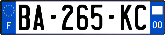 BA-265-KC