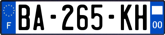 BA-265-KH
