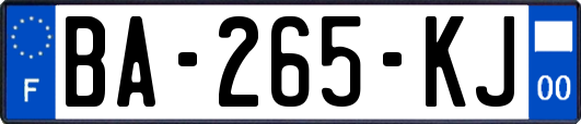 BA-265-KJ