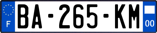 BA-265-KM