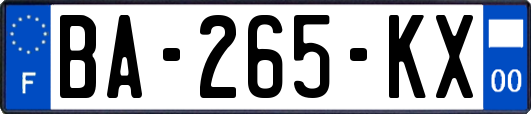 BA-265-KX