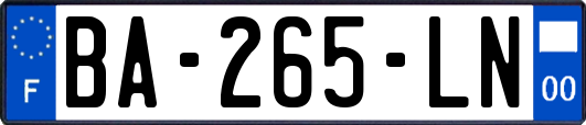 BA-265-LN