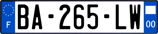 BA-265-LW