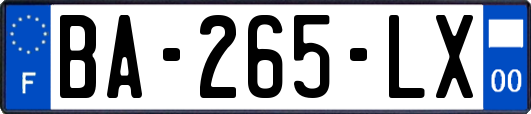BA-265-LX