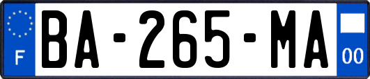 BA-265-MA