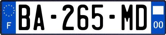 BA-265-MD
