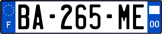 BA-265-ME