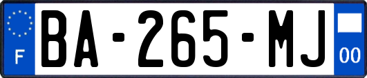 BA-265-MJ