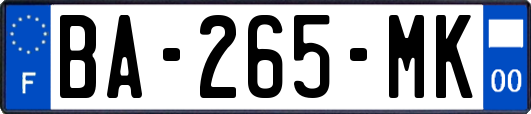 BA-265-MK