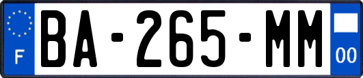 BA-265-MM