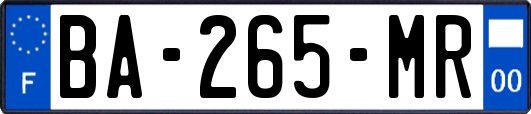 BA-265-MR