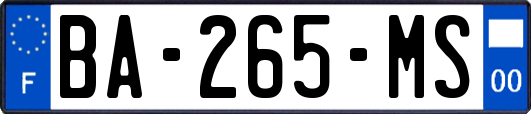 BA-265-MS